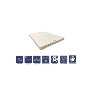 GENERIQUE Matelas Très Ferme Mémoire de Forme Pour Canapé Lit 140x200 x 15 cm + Oreiller Visco - 5 zones de Confort - Noyau Poli Lattex HR Dernière Génération - Publicité