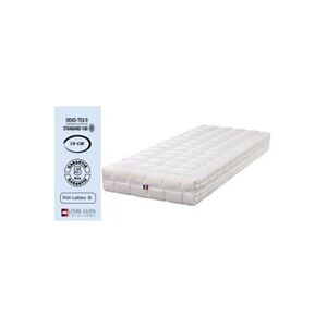 GENERIQUE Matelas + Alèse 160x200 x 19 cm Très Ferme - Spécial Sommier électrique - Déhoussable Housse Lavable - Noyau Poli Lattex HR Dernière Génération - - Publicité