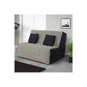 Relaxima Banquette Slyde 160 HOUSTON coton gris - matelas Simmons - Publicité