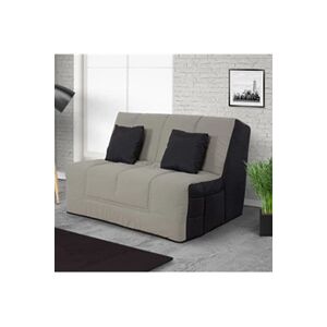 Relaxima Banquette Slyde 140 HOUSTON coton gris - matelas Simmons - Publicité