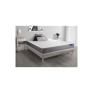 Actisom Ensemble matelas ACTILATEX DREAM Latex et mémoire de forme 140x190 cm 5zones de confort + sommier KIT gris - Publicité