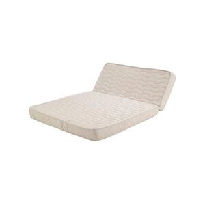 Provence Literie Matelas Mi-Ferme Pour tous BZ + Alese 140x200 x 15,5 cm Ressorts Premium + Latex - Dim Assise 60 cm - 5 zones de Confort - Haute Resilience - - Publicité