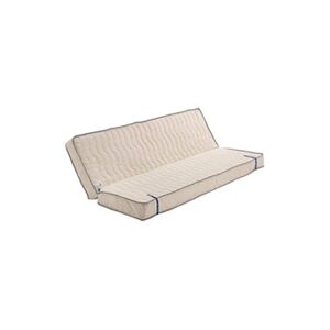 Provence Literie Matelas Ferme Pour tous Clic Clac + Alese 130x190 x 14 cm avec 4 cm Memoire de Forme 65 Kgs/m3 - Decoupe Assise 60 cm Hypoallergenique - Publicité