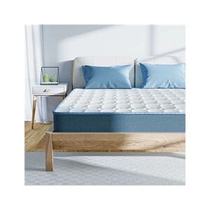 Naspaluro Matelas à ressorts 90x200cm - - Epais 20 Cm - Ressorts Ensachés, mémoire de forme, Mousse Haute Densité - 7 zones de confort - Publicité