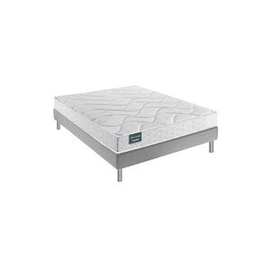 Dunlopillo Ensemble aérial 18 cm tulipe, matelas, sommier, pieds 160x200 - Publicité