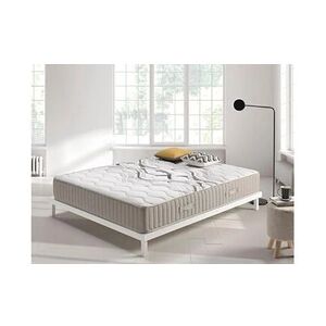 Simpur relax matelas 160x200 visco spring - ressorts ensachés et mousse hr haute densité - epaisseur 26 cm - 11 zones de confort - système multicouche - Publicité