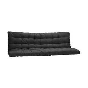 Vente-Unique Futon 135 x 190 cm spécial banquette lit ép.10cm - Noir - MODULO - Publicité