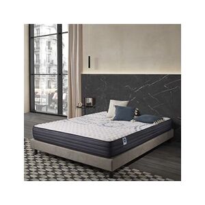 Naturalex Perfectsleep 140x200 cm - Mousse HR - Accueil Blue Latex - Mémoire de forme, Parfait soutien, Confortable, 2 faces été, hiver- Antibactérien - Publicité