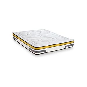 Iriso Matelas Aubertin Ressorts ensachés Accueil mémoire de forme - 24cm - 140 x 190 cm - Publicité