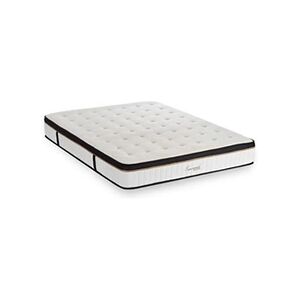 Maison Aubertin Matelas Emeraude Mousse Accueil Mémoire de Forme moelleux - 24 cm - 180 x 200 cm - Publicité