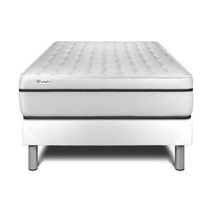 VITALIT Ensemble VITAL SPA 90 x 190 cm sommier Kit blanc - Publicité