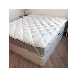 Naturals Protecteur de matelas Blanc Lit king size (180 x 190/200 cm) - Publicité