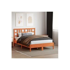 VIDAXL Tête de lit cire marron 150 cm bois massif de pin - Publicité