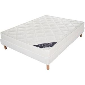 Elite Mattress Company Senso Ensemble 140x200 Sommier + Matelas Hauteur 17cm - Publicité