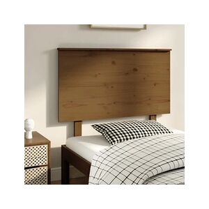 VIDAXL Tête de lit Marron miel 104x6x82,5 cm Bois massif de pin - Publicité