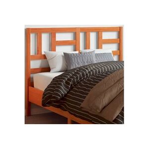 VIDAXL Tête de lit cire marron 150 cm bois massif de pin - Publicité