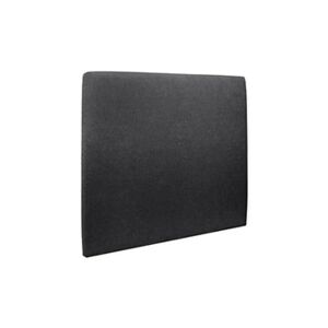 GENERIQUE Tete de lit Tapissee Tissu Noir L 150 cm - Ep 10 cm rembourre - Publicité