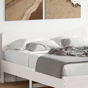 Vidaxl Tête De Lit Blanc 150 Cm Bois Massif De Pin - Publicité