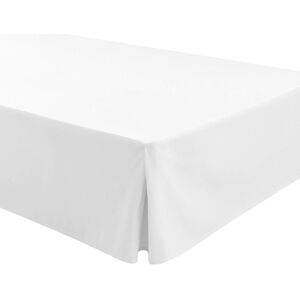 Cache Sommier Atenea, Couvre Sommier Lit 90 - (90x190/200cm). Couleur Blanche - Publicité