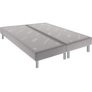 Dunlopillo Sommier 2 X 80 X 200 Somnilat 2x80x200cm (160x200cm) Gris - Publicité