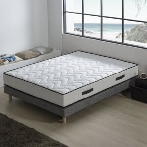 Deko Dream Ensemble Belisse Matelas Sommier 160x200 Cm - Mousse - 25cm - 5 Zones - Publicité