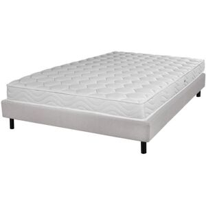 Ebac Sommier + Pieds + Matelas Newkit Lin 160x200 50 X 8 Mm - Publicité