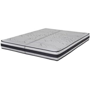 Matelas Mousse Myriade 2x80x200 21 Blanc - Publicité