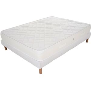 Ensemble Matelas Mousse Zen + Sommier 160x200 Hauteur 20cm - Publicité