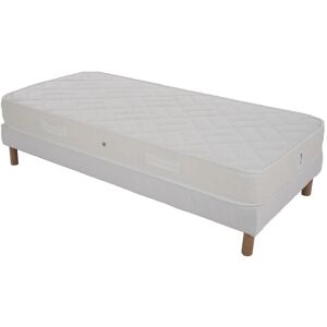 Ensemble Matelas Mousse Zen + Sommier 90x200 Hauteur 20cm - Publicité