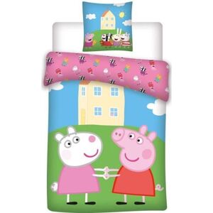 Peppa Pig Linge De Lit 140 × 200 Cm, 70 X 80 Cm Maison - Publicité