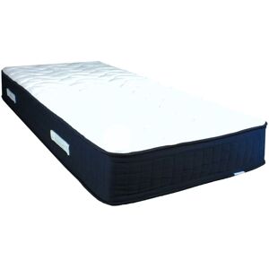 Literie Julien Lot De 2 Matelas Benjamin A Ressorts Ensaches + 3,5 Cm Latex Naturel À 70 % En 75 Kg/M3 + 2 Aleses 80x190 Hauteur +/- 30,5 Cm - Accueil Moelleux - Soutien Ferme - 5 Zones De Confort - Hypoallergenique - Publicité