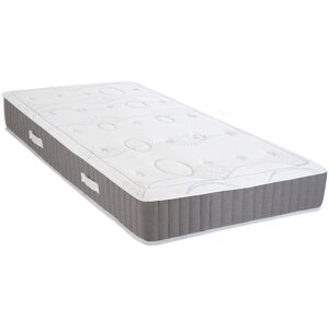 HOMCOM Matelas 90 x 190 - 15 cm d'épaisseur - mousse mémoire de forme et mousse recyclée 40 kg/m³ - 1 place