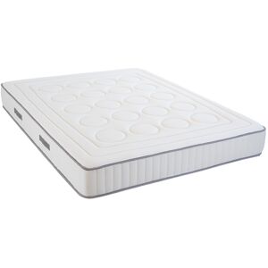 HOMCOM Matelas 160 x 200- 18 cm d'épaisseur - mousse mémoire de forme et mousse recyclée 40 kg/m³ - 2 places