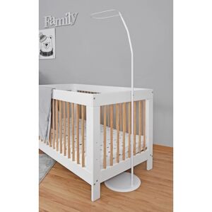 urra Fleche de lit enfant a pied blanc