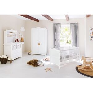 Pinolino Chambre bebe trio lit Florentina armoire 2 portes commode large...