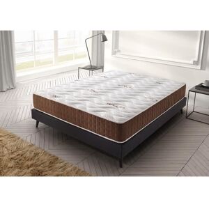 SIMPUR RELAX - Matelas 140x200 - Visco Ergo Anatomique - Épaisseur 19 cm - Système Triple Couche - Double face été-hiver - Publicité