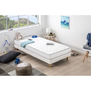 Matelas 90x200 cm HAHTUVA - Mousse - Ferme - 14 cm - 5 zones - DEKO DREAM - Publicité