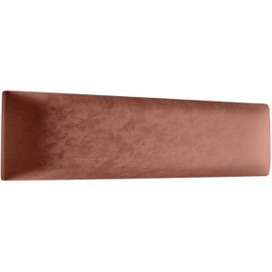 Muralo Coussin mural en velours Pour chambre à coucher, salon, lit, tête de lit Moderne et luxueux Vieux rose 90 x 15 cm - Publicité