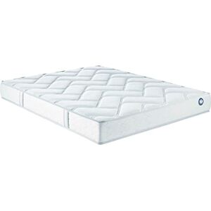 LASTMEUBLES Matelas Bultex Haute densité, Ferme et Confortable, Ready 140x190 en Mousse Ferme Blanc, 140 x 190 cm - Publicité