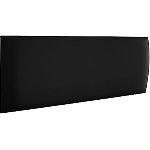 RAVIO Panneaux muraux rembourrés   Lambris 3D avec Mousse   Coussin Mural comme tête de lit pour lit   Decoration Murale pour Chambre, Chambre d'enfant, Bureau, Couloir   Noir, 40 x 15 cm - Publicité