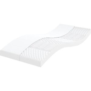 vidaXL Matelas en Mousse 2 pcs Blanc 90x190 cm 7 Zones dureté 20 ILD, Matelas de lit, Matelas rafraîchissant, Matelas Souple, Matelas Simple - Publicité