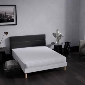 Mobilier-Deco Celtic Ensemble sommier + Matelas 15 cm 140x190 - Publicité