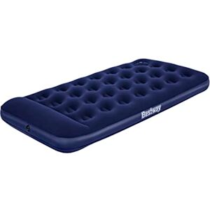 Bestway Matelas Gonflable 1 Place avec Pompe à Pied Intégrée 1,88 m X 99 cm X 28 cm - Publicité