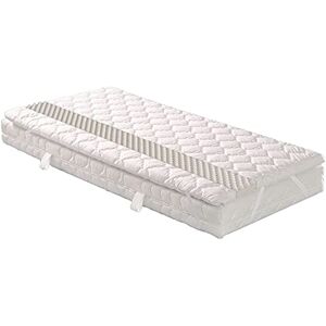 Abeil Sur-Matelas Mousse Alvéolée Blanc 190 x 140 x 6 cm - Publicité