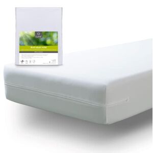 tural Housse de Matelas 60x120 cm   Anti-acariens   Respirant   Certifié Oeko-TEX   Alèse Imperméable Blanc - Publicité