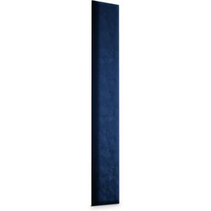 Muralo Coussin mural en velours pour chambre à coucher, salon, lit, tête de lit, moderne, luxueux, velours magique (bleu foncé, 90 cm x 15 cm) - Publicité