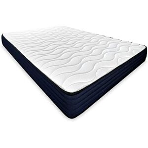 mattfy Matelas viscoélastique réversible Kloe Hauteur 20 cm, Memory Foam, Blanc, 90x180 - Publicité