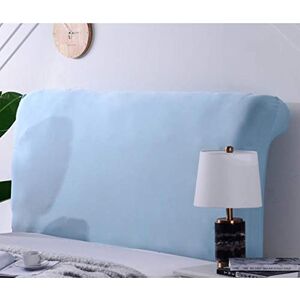 CXLT Housse De Tête De Lit Extensible Couvre-Tête De Lit en Tissu Polyester Doux Couverture De Tête De Lit en Cuir/Bois Protecteur Décoration pour Lits Full Queen Super King,Blue2-Length:90-110cm - Publicité