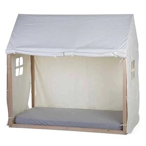 Childhome Toile pour lit cabane 70 x 140 cm blanche - Publicité