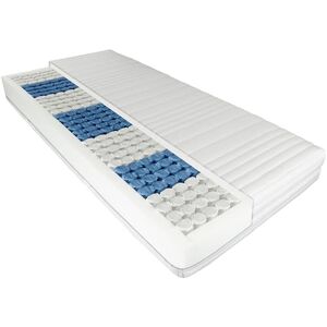 AM Qualitätsmatratzen Matelas à Ressorts ensachés 160 x 200 avec 7 Zones de Confort Housse Amovible et Lavable Matelas 160x200 cm 20 cm epaisseur – Oeko-TEX équilibré - Publicité